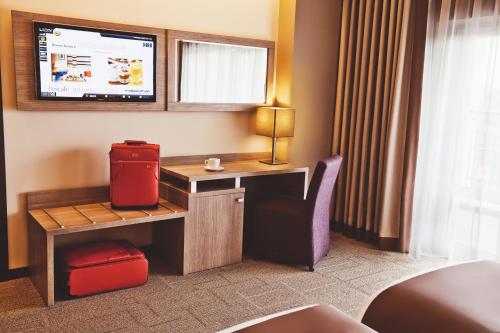 TV a/nebo společenská místnost v ubytování Mirotel Resort and Spa