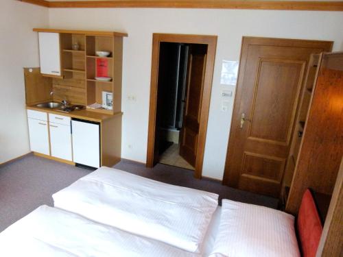 Appartement Vorreiterにあるベッド
