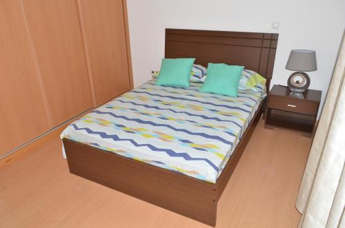 Tempat tidur dalam kamar di Dream Apartment