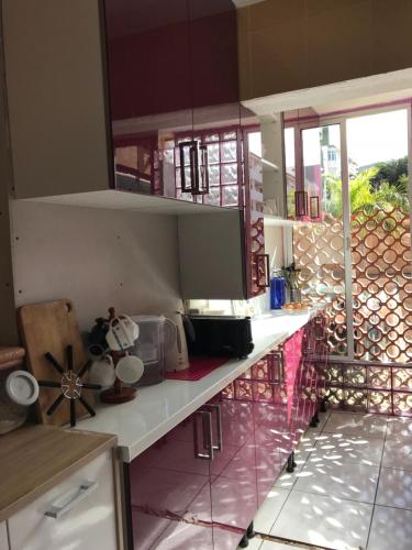 Kuchyň nebo kuchyňský kout v ubytování Rooms Complex "Cristimar", Los Cristianos