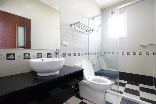Koupelna v ubytování Penghu Sun House