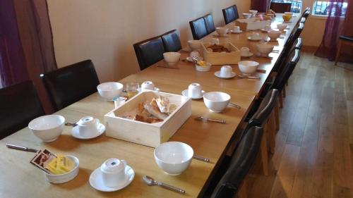 Restaurace v ubytování La Tour Pom'Pin