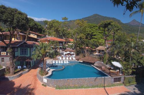 Vaade basseinile majutusasutuses Porto Pacuíba Hotel või selle lähedal