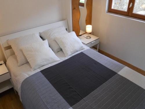Cama o camas de una habitación en Gîtes de Botplançon