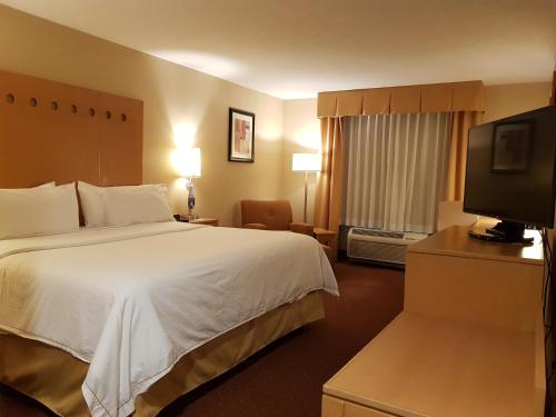 Letto o letti in una camera di Holiday Inn Express Saltillo Zona Aeropuerto by IHG