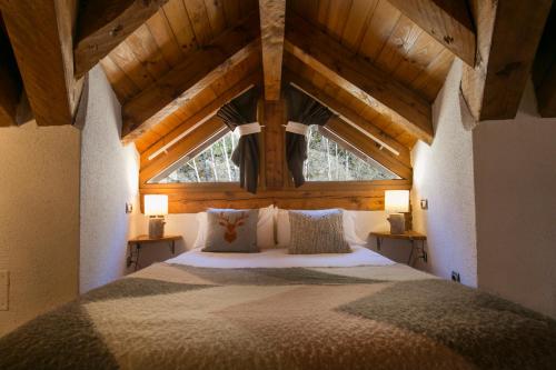 Cama o camas de una habitación en B&B La Lluna