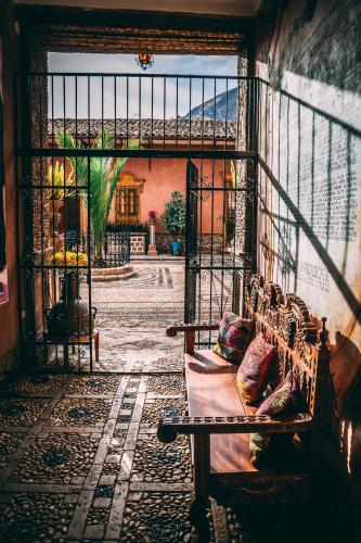 Ruang duduk di Florencio Casa Hacienda