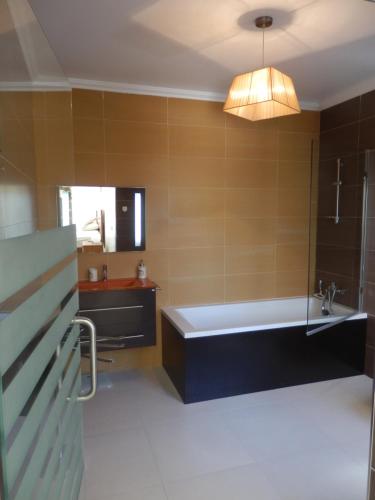 Kylpyhuone majoituspaikassa Quinta Sabaudia