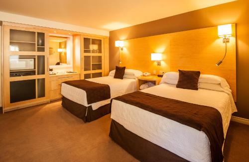 Cama o camas de una habitación en Dundee Arms Inn