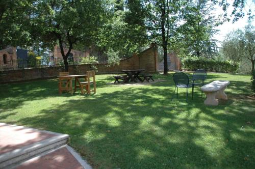 Jardín al aire libre en La Casa Delle Querce