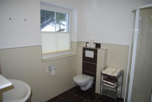 Kúpeľňa v ubytovaní Appartement Tauernhof