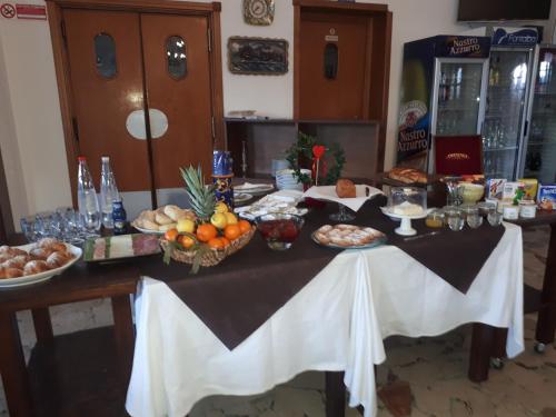 Comida en el hotel o alrededores