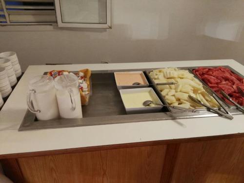 Mad på lejlighedshotellet eller i nærheden