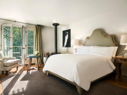Katil atau katil-katil dalam bilik di Mill Valley Inn