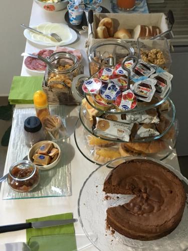 Jídlo v bed and breakfast nebo okolí