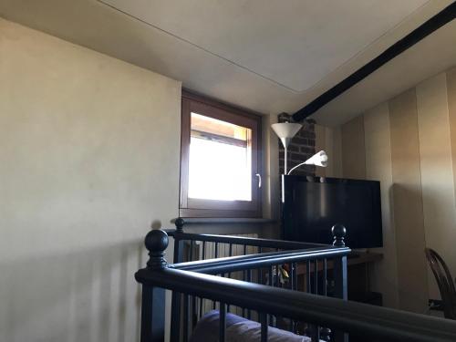 Cascina Garaitaにあるテレビまたはエンターテインメントセンター