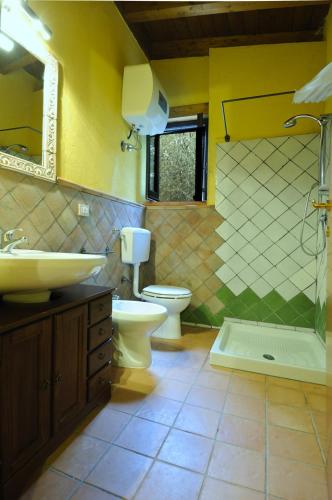 Ένα μπάνιο στο Residence Casa Torretta