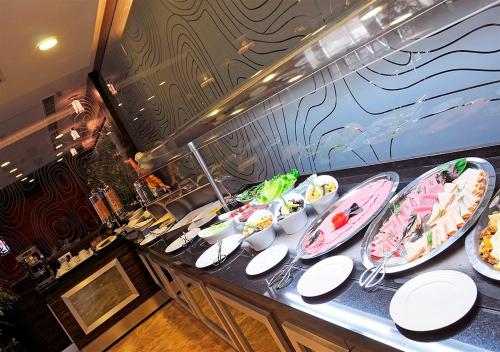 Comida en el hotel o alrededores