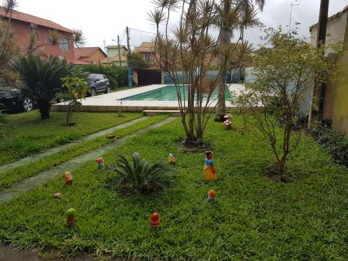 Taman di luar Casa Unamar Verão Vermelho Cabo Frio