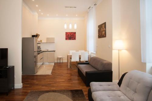 Dapur atau dapur kecil di Anna Apartment