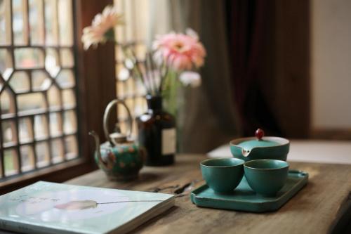 Tetera y cafetera en Zhangjiajie One city one inn