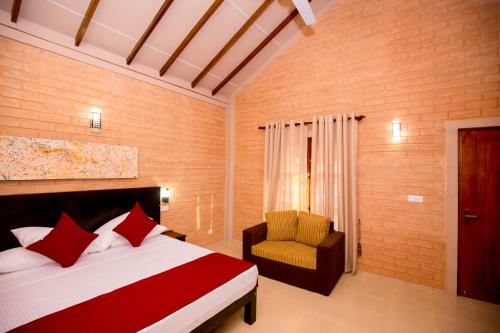 Tringa Villas Yalaにあるベッド