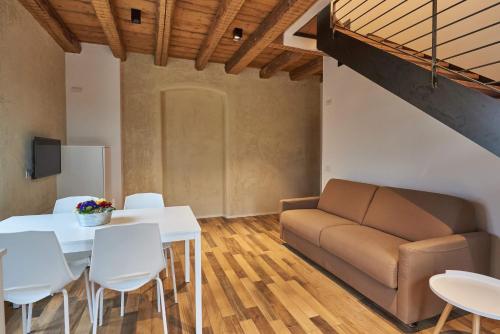 Χώρος καθιστικού στο Albola Suite Holiday Apartments