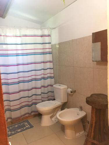 Ένα μπάνιο στο Las Cabañas de Ana