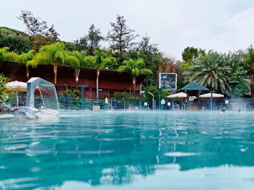 The swimming pool at or close to The Camping Site Hamat Gader