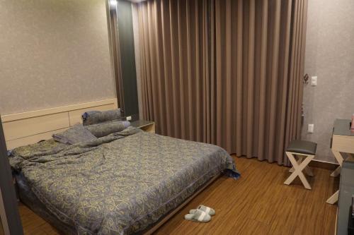 Katil atau katil-katil dalam bilik di Homestay Villa Full House