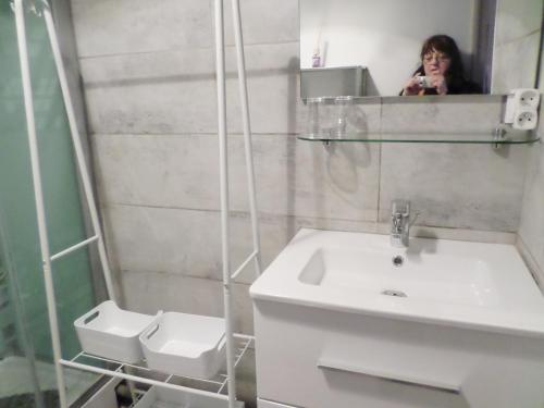 Bathroom sa Les Marronniers