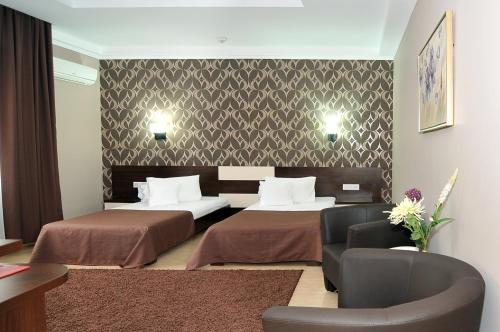 Posezení v ubytování Hotel Confort