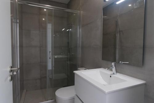 Kylpyhuone majoituspaikassa Hospedagem Portal dos Vimes AL