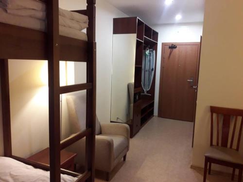 Hotel 7yaにあるベッド