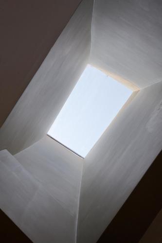 a close up of a window in a ceiling at PortoSense Ribeira in Porto