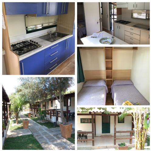 Dapur atau dapur kecil di Residence "Il Faro"