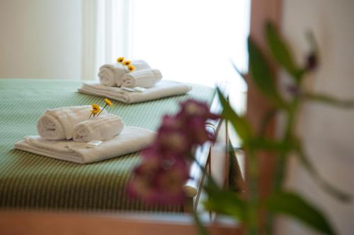 Posteľ alebo postele v izbe v ubytovaní Le Giare B&B