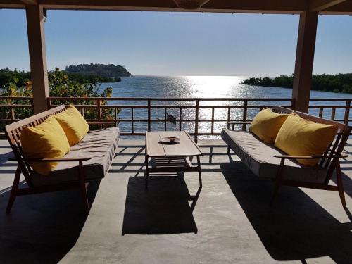 Landskap semula jadi dekat dengan resort