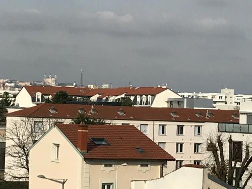 Ein allgemeiner Blick auf Lyon oder ein Stadtblick von der Ferienwohnung aus
