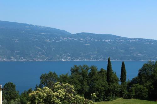 a view of the lake from a house at Le Fiorini in Gargnano