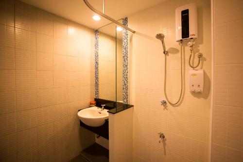 Kupaonica u objektu Napatra Hotel