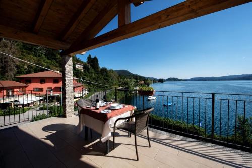 En balkong eller terrasse på Hotel & Residence La Sibilla Cusiana
