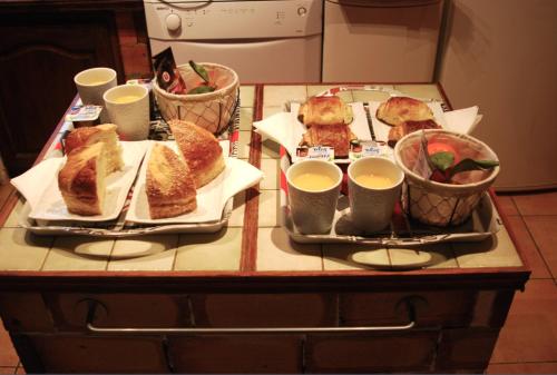 Comida en la casa vacacional o alrededores