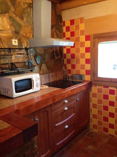 Η κουζίνα ή μικρή κουζίνα στο Casita de Noah by Apartamentos Arnedillo