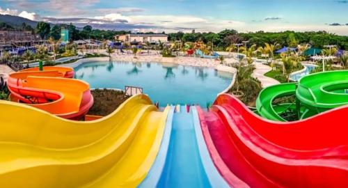 Aqua park at the resort or nearby