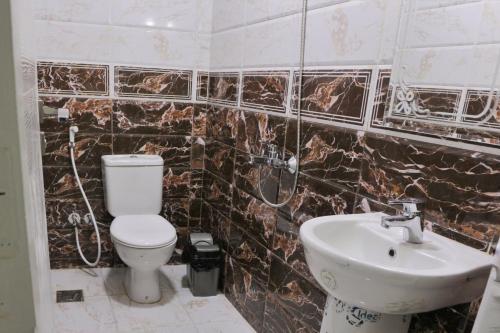 Koupelna v ubytování Hostgram Hotel