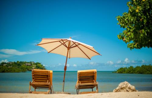 Landskap semula jadi dekat dengan resort
