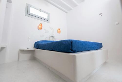 Cama o camas de una habitación en Melesio Studios Mykonos Town