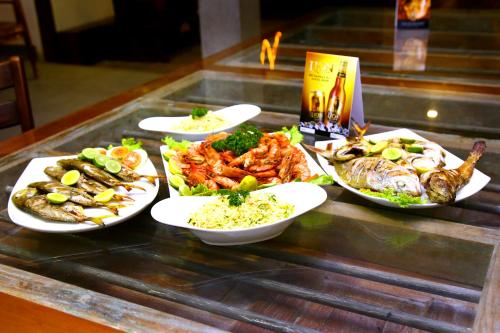 Comida en el hotel o alrededores