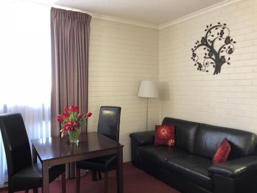 Posezení v ubytování Goulburn Motor Inn